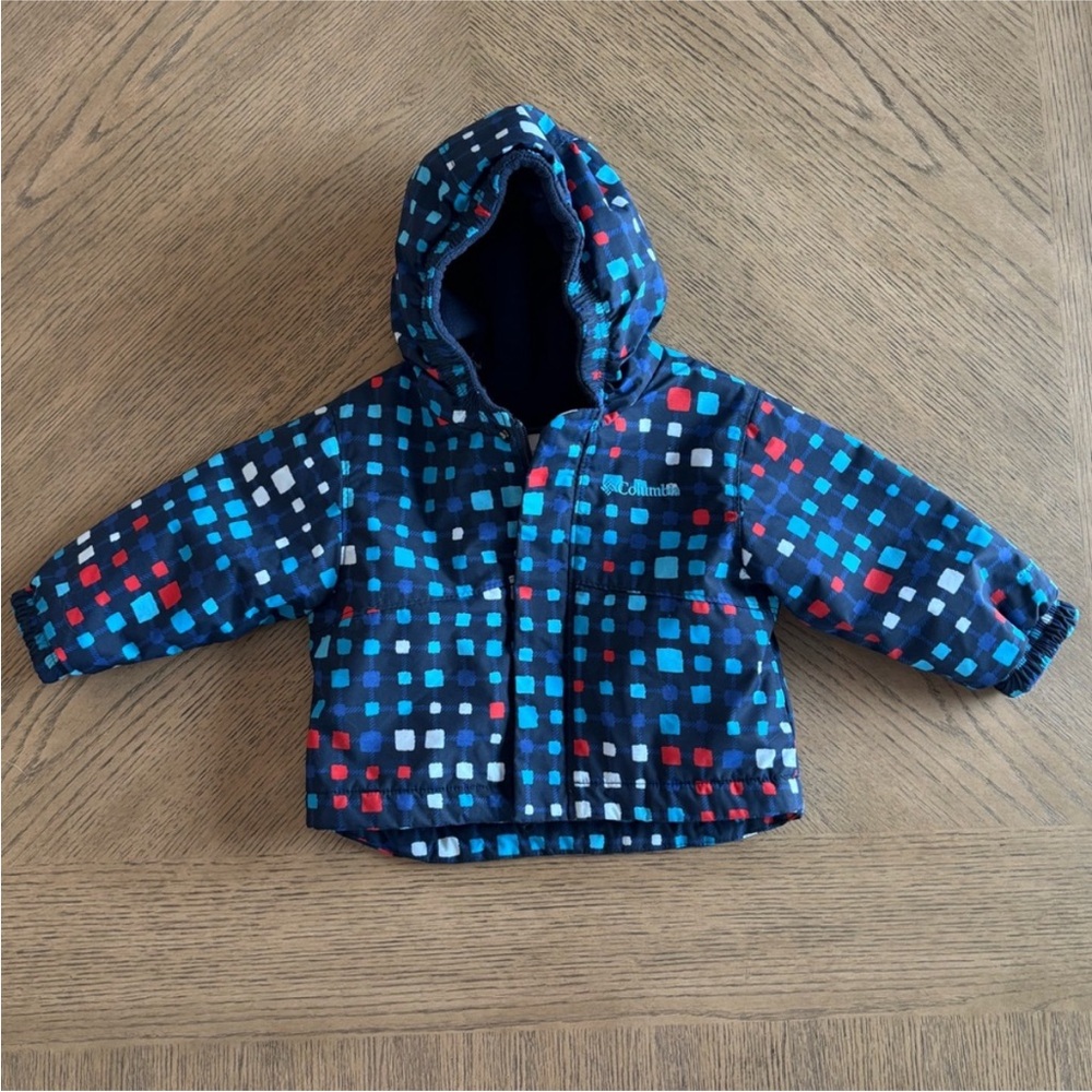 Columbia Sportswear Multicolor Hooded Winter Jacket 6-12 months